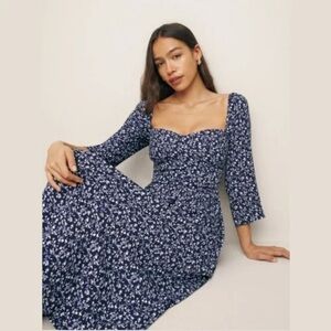 NWT Reformation Inori Dress Twilight size 6